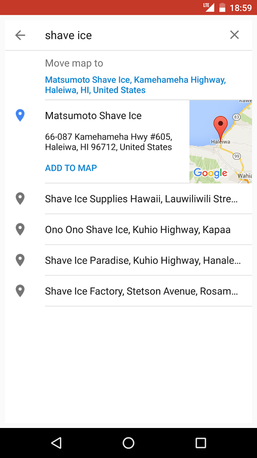    Google My Maps- screenshot  