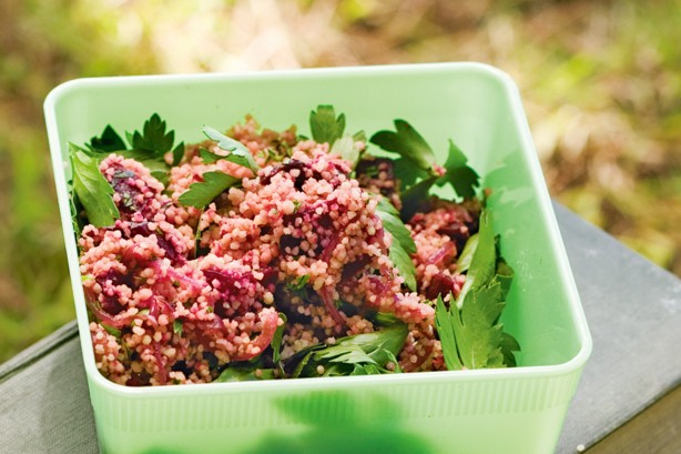 Beetroot couscous