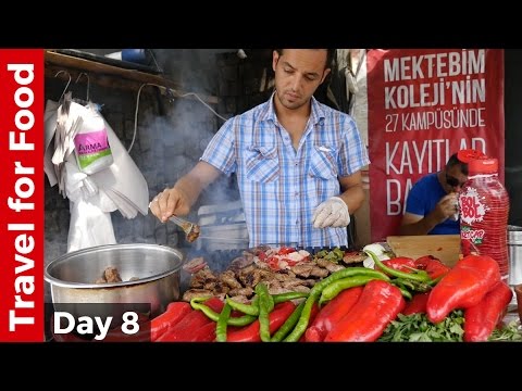 Turkish Airlines Breakfast and Istanbul Street Food Kofte!