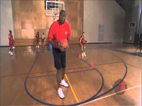 Magic Johnson explains how important basketball cone drills are to practice coordination and timing.