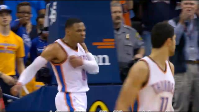 Westbrook's poster jam winner