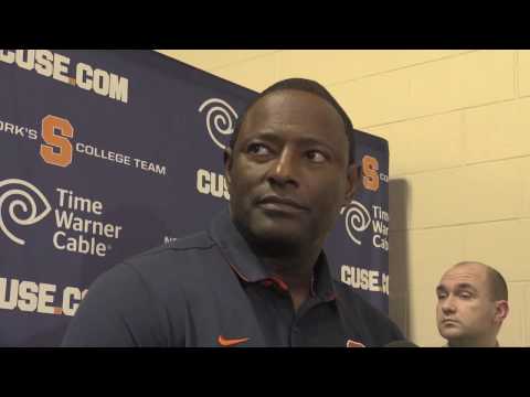 Syracuse football coach Babers Clemson postgame press conference