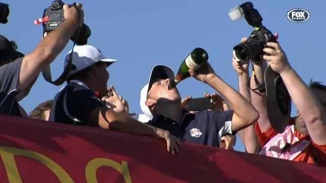 Spieth, Lefty chug champas