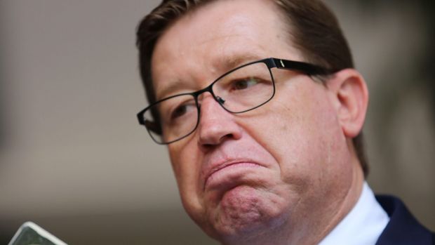 On notice: Deputy Premier and Nationals leader Troy Grant.