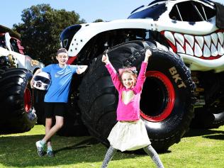 Monster Jam Trucks at Adelaide Oval