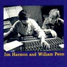 Producer Jim Harmon with composer William Penn