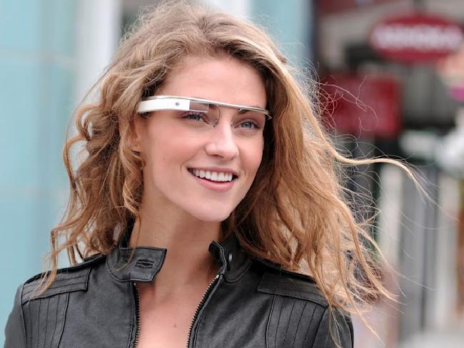 An early prototype of Google's futuristic internet-connected glasses which didn’t catch on with consumers.