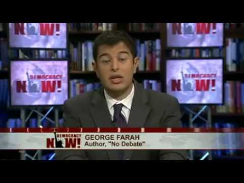 George Farah Exposing The Commission On Presidential Debates Part 1