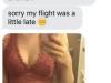 Sext fail exposes cheating girlfriend