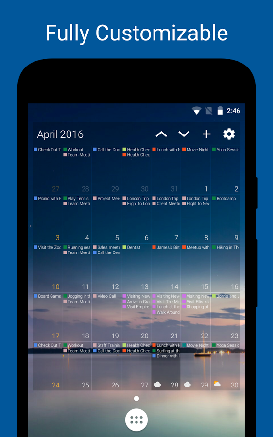    DigiCal Calendar Agenda- screenshot  