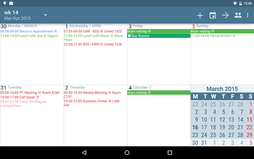   aCalendar+ Calendar & Tasks- screenshot thumbnail   