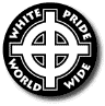 White Power Celtic Cross