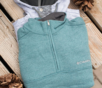 Light Green And Grey Folded Men's Hoodies & Sweatshirts