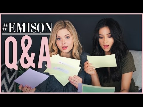 Emison Q&A Pt. 1 with Sasha Pieterse! | Shay Mitchell