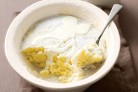 Microwave lemon delicious pudding