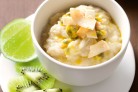 Quick coconut cream rice with kaffir...