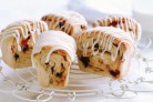 Cherry and pistachio stollen