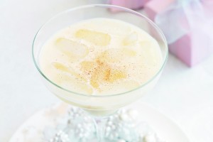 Iced eggnog