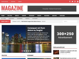 MH Magazine WordPress Theme