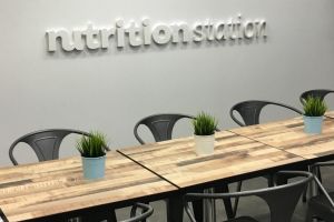 Inside the new Nutrition Station in Braddon.