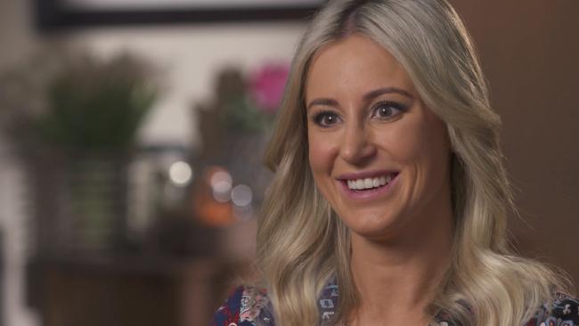 Making her own money at a young age made Jacenko feel ‘validated’, Sharp writes. Picture: Channel 9