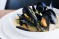 Mussels with saffron sauce