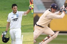 Composite image of Kurtis Patterson and Peter Handscomb