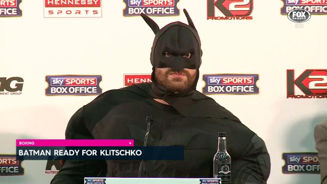 Batman ready for Klitschko