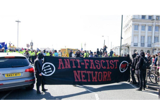 The AFN banner makes an early apearence at the start while things remain calm.