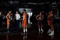 Taipans and Bullets players were left in the dark after lights went out in Cairns.