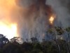 Esperance WA Bushfires - Hugo Ushida and Nicole Schreieck were hitchhiking back to Norseman to pick up their van, which had broken down, when they were confronted by the fire at Salmon Gums.