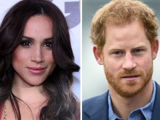 (FILES) This combination of file photos created in London on November 8, 2016, shows Meghan Markle (L) as she poses on arrival for the GQ Men of the Year Party in Hollywood, California, on November 13, 2012, and Britain's Prince Harry as he arrives at Lord's cricket ground in London on October 7, 2016. Britain's Prince Harry confirmed on November 8, 2016, he is dating US actress Meghan Markle as he hit out at the "wave of abuse and harassment" she has suffered in recent weeks. In an unprecedented statement from Kensington Palace, the prince, 32, urged media organisations to refrain from "further damage" as he blasted the smears and "racial undertones" appearing in newspaper articles. / AFP PHOTO / FREDERIC J. BROWN AND Justin TALLIS