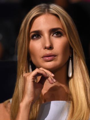 Donald Trump's daughter Ivanka is set to take over his company, which does not make the relationship “blind” as has been the precedent for previous presidents and candidates. Picture: Robyn Beck.