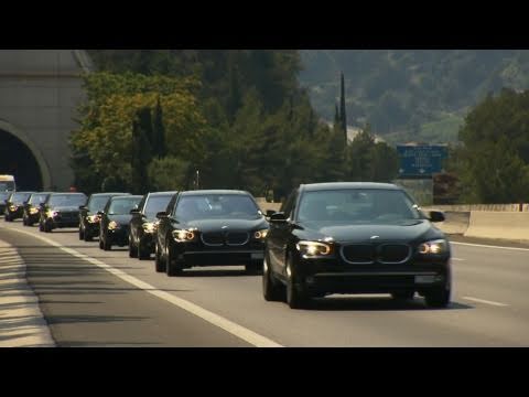 200 BMW 7 for the Wedding of HSH Prince Albert II of Monaco [HD]