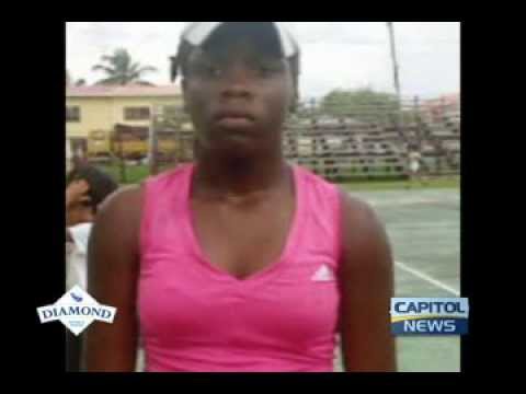 Guyanese tennis player Africa Gentle captures the International Tennis Federation Junior Title