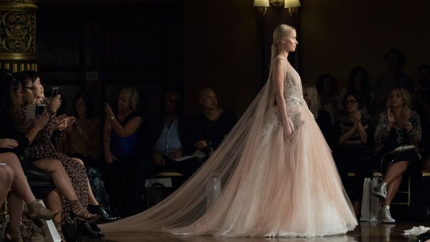 10 fantasy wedding dresses from bridal fashion week