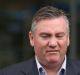 Eddie McGuire speaks to the media.