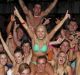 Schoolies, swim, dance and drink at the Bounty Hotel, Kuta.