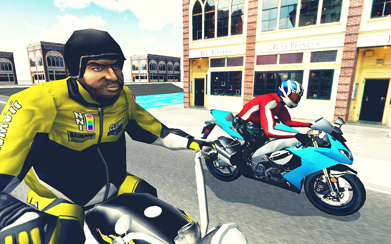    Moto Racer 3D- screenshot  