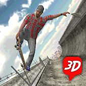 101 Skateboard Racing 3D