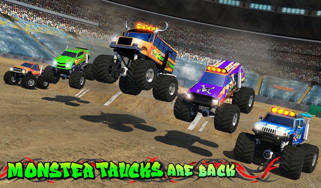    Monster Truck Speed Stunts 3D- screenshot  