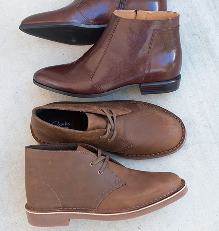 New Women's Booties And Men's Chukkas