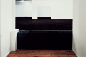 Walter De Maria, The New York Earth Room, 1977. Long-term installation at 141 Wooster Street, New York City.