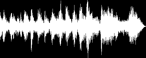 Video waveform image of 500x200