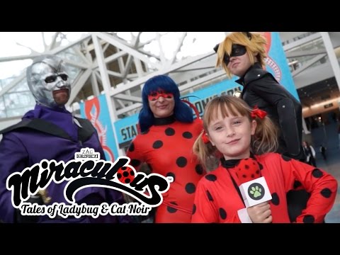 Miraculous Ladybug - Lindalee Visits Comic Con |  Tales of Ladybug & Cat Noir