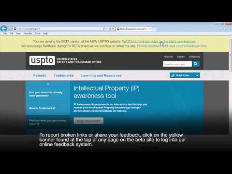 USPTO Website Beta