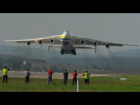 Antonov-225 "Mriya" AMAZING take off runway 16 at ZRH