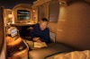 An Emirates first-class suite.