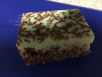 Triple Chocolate Peppermint Slice