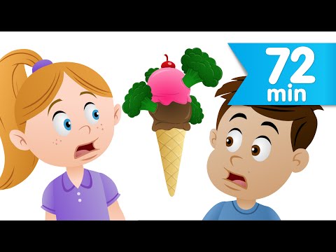 Do You Like Broccoli Ice Cream? + More | Nursery Rhymes | Super Simple Songs